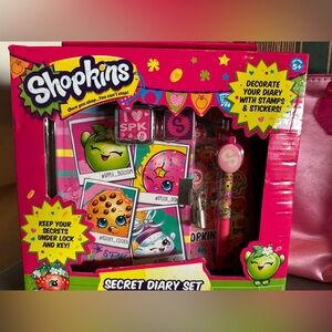Shopkins Secret Diary Set NEW